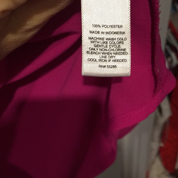 Express original fit Portofino pink blouse size XS - Picture 6 of 7